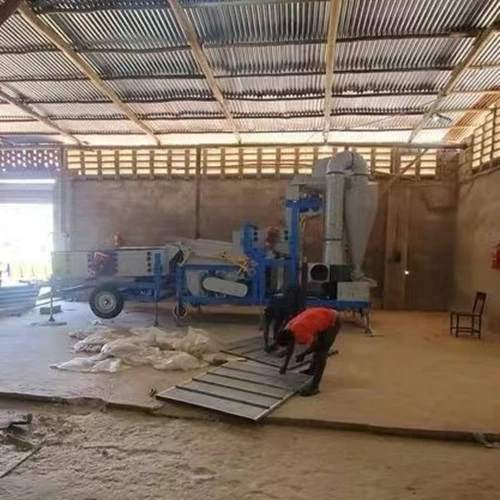 Sesame and Soybean Beans Cleaning Machine Installed-Hebei Beibu Machinery Technology Co.,LTD