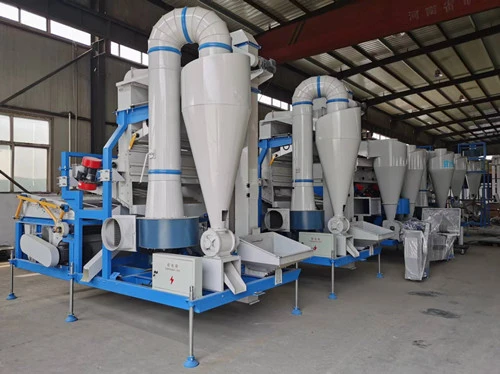 Busy Installation for Grain Cleaning Machine-Hebei Beibu Machinery Technology Co.,LTD