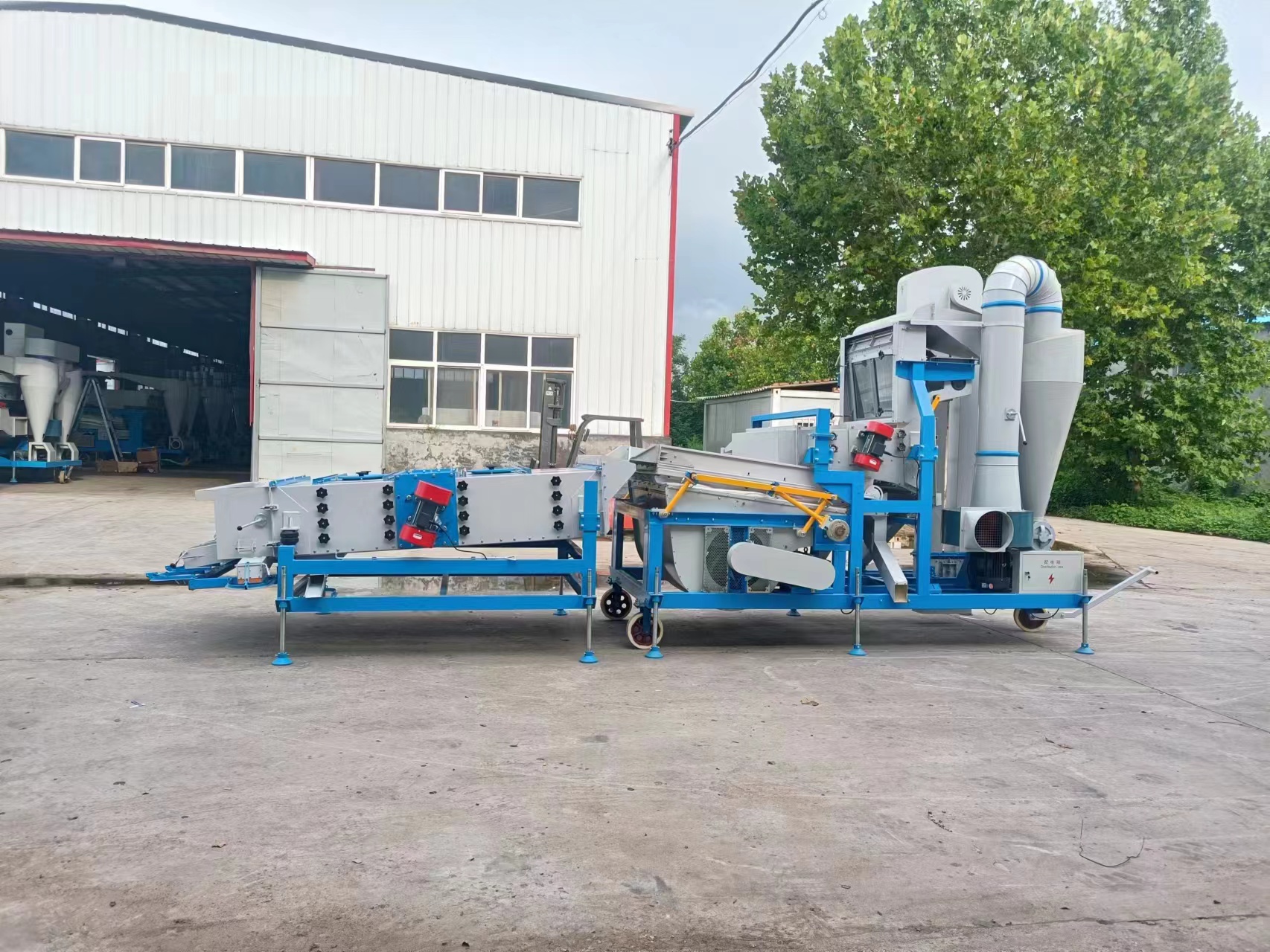 Sesame and Soybean Beans Cleaning Machine Installed-Hebei Beibu Machinery Technology Co.,LTD