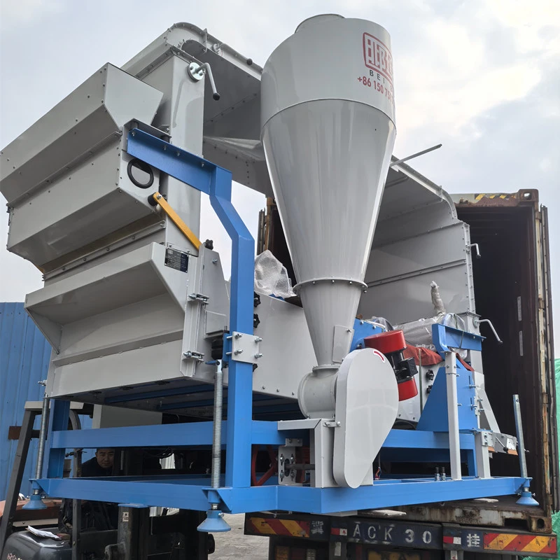 How the Double Air Screen Cleaner works for grain cleeaning?-Hebei Beibu Machinery Technology Co.,LTD