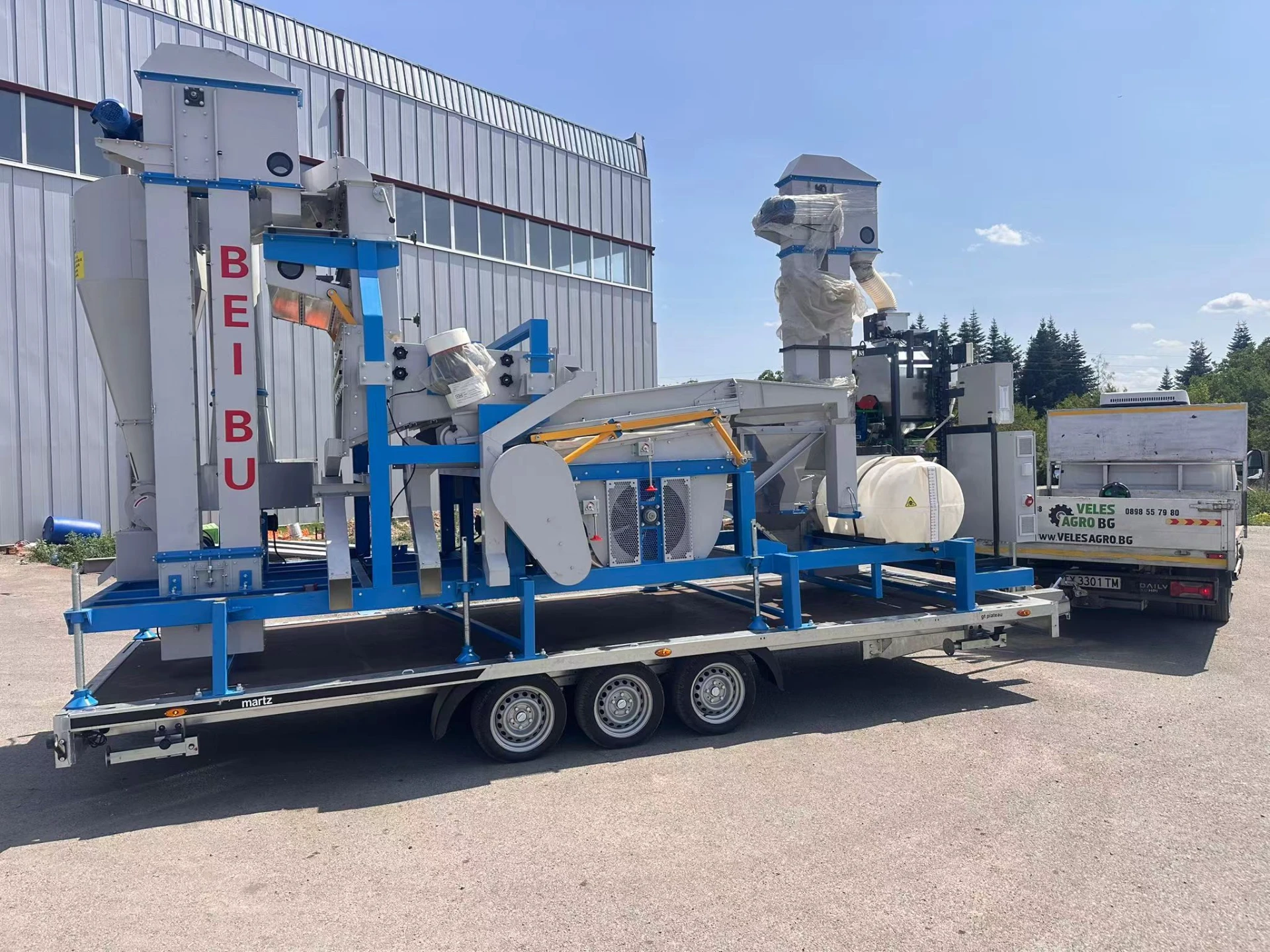 Flaxseed Cleaning Machine 5XFZ-25SC-Hebei Beibu Machinery Technology Co.,LTD