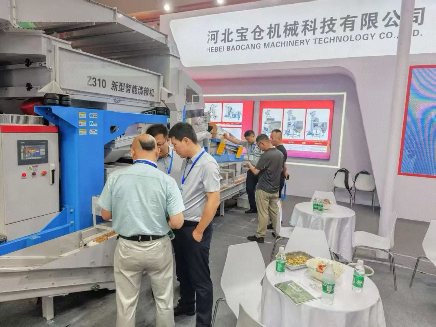 Beibu Machinery shines at the 2025 China Peanut Expo, innovative equipment ignites the whole venue, and harvests fruitful results!
