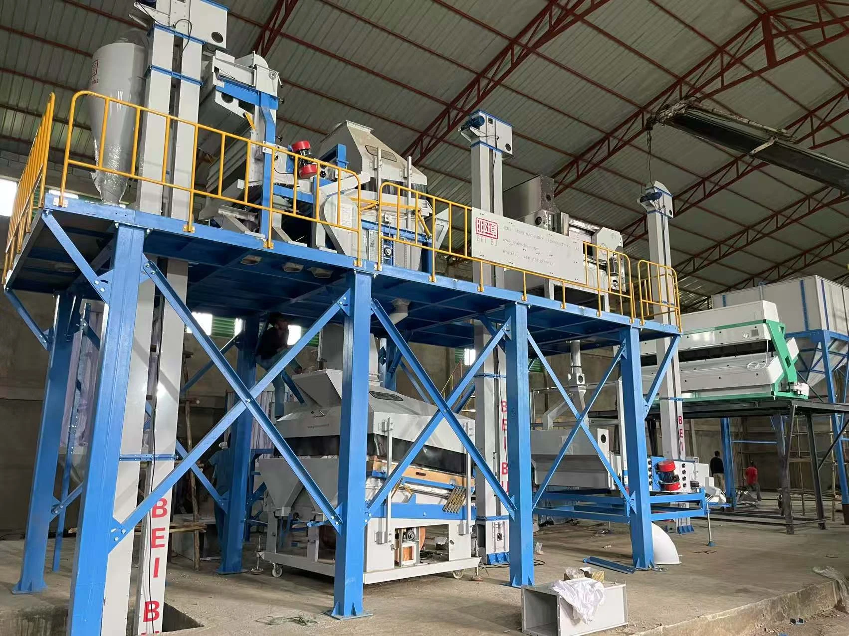Sesme and Beans Cleaning Processing Line-Hebei Beibu Machinery Technology Co.,LTD