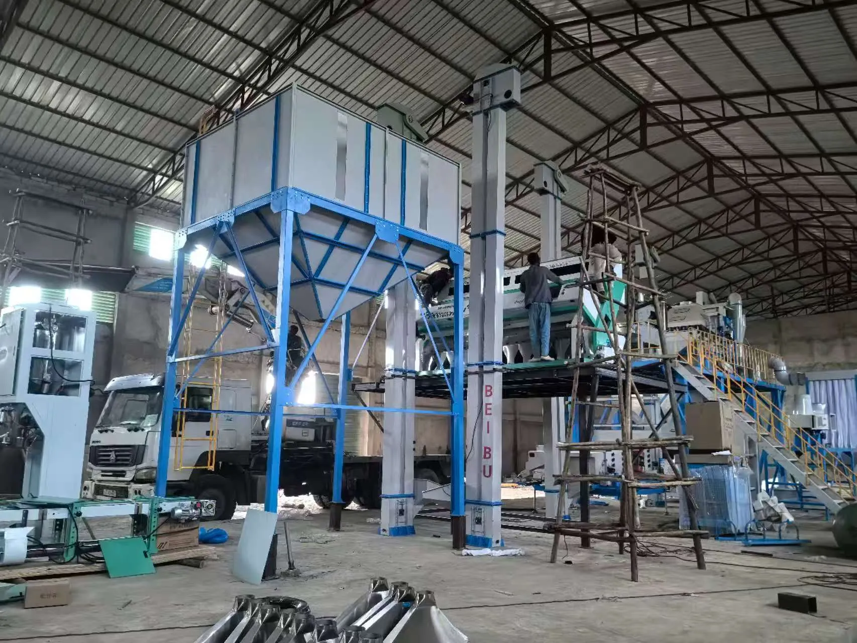 Sesme and Beans Cleaning Processing Line-Hebei Beibu Machinery Technology Co.,LTD