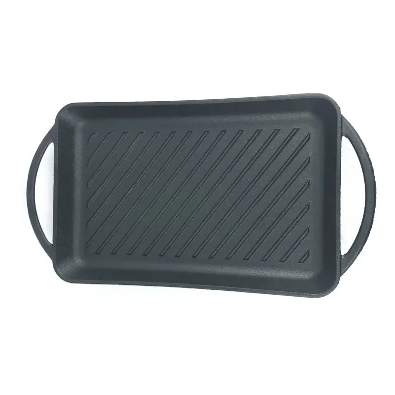 Hot Sale Cast Iron Steak Frying Pan/Skillet Dish/GriddlePan?