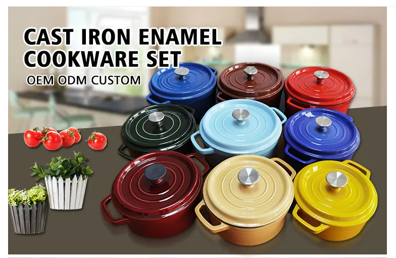 cast iron cookware set