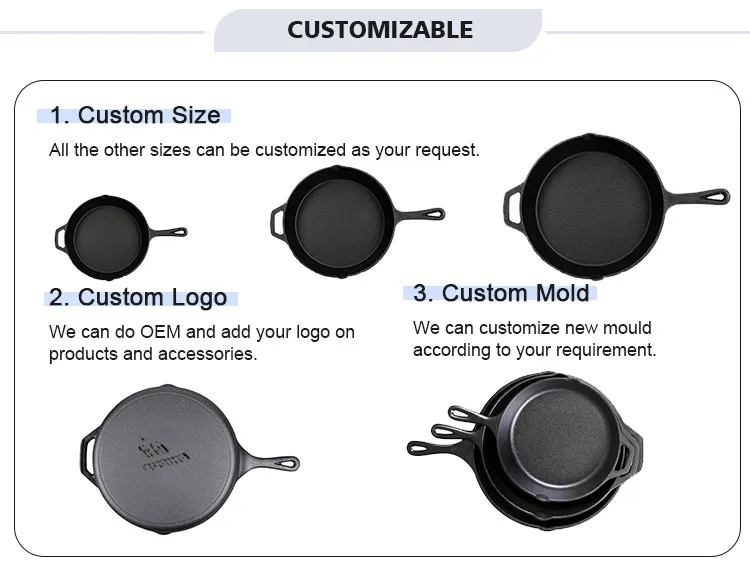 cast iron skillet wholesale