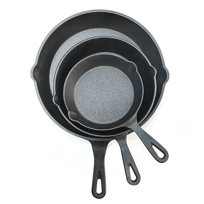 Pre-Seasoned Cast Iron Skillet, Non Stick Egg Pan Oven Safe