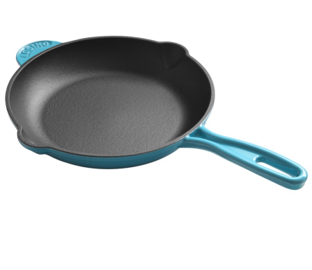 Durable Enameled Cast Iron Steak Frying Pans | Perfect Sear