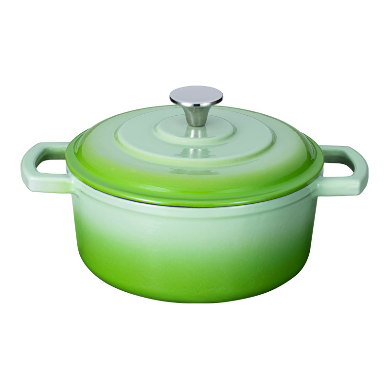 Chinese Cast Iron Enamel Enamel Casserole