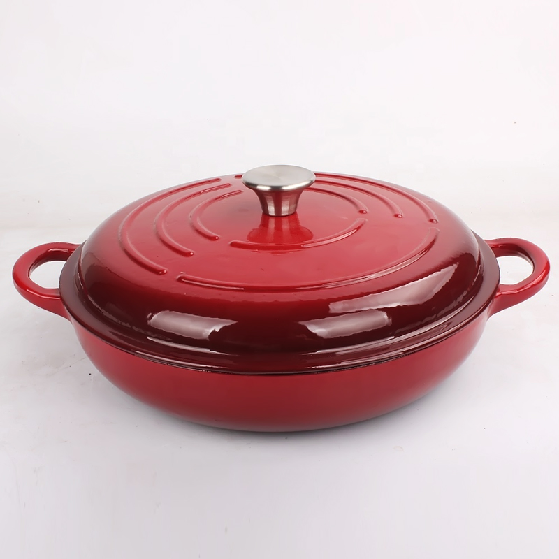 Enamelled Cast Iron Cookware Set – Even Heat, Induction-Safe