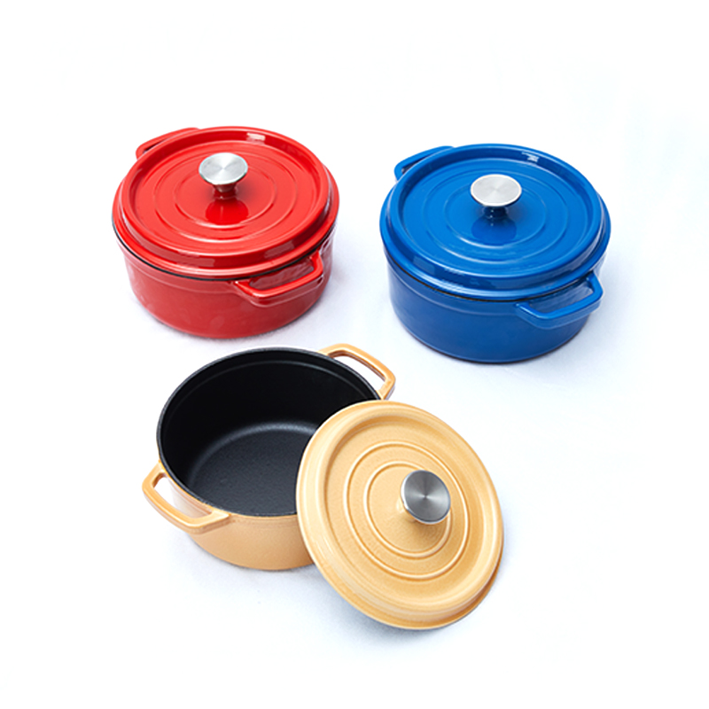 Customizable Premium Enamel Cast Iron Dutch Oven/Casserole