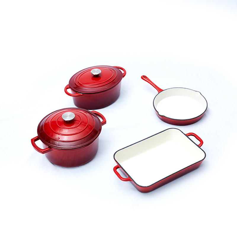 Durable and Sustainable Cast Iron and Enamel Cookware for Modern Kitchens<br>
