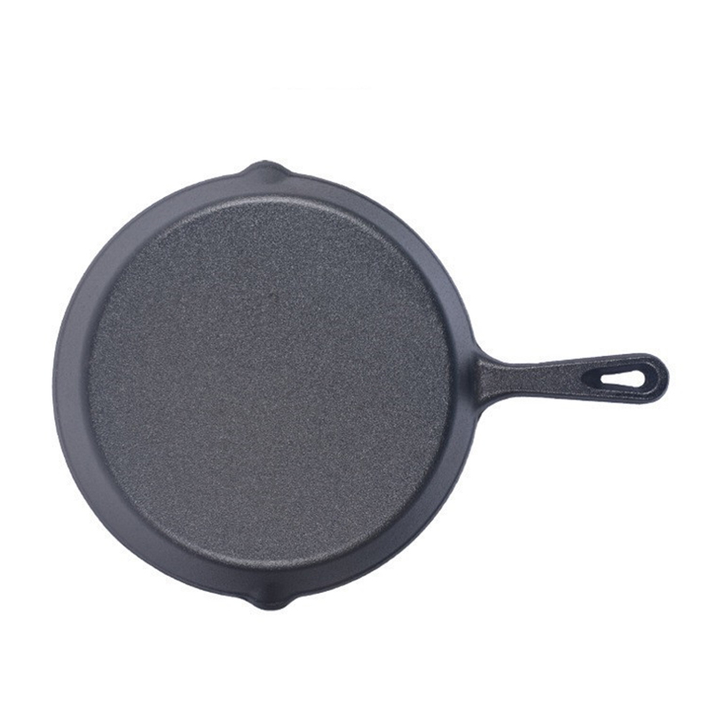 Premium Low Price Cast Iron Pre-Seasoned Coated Skillet
