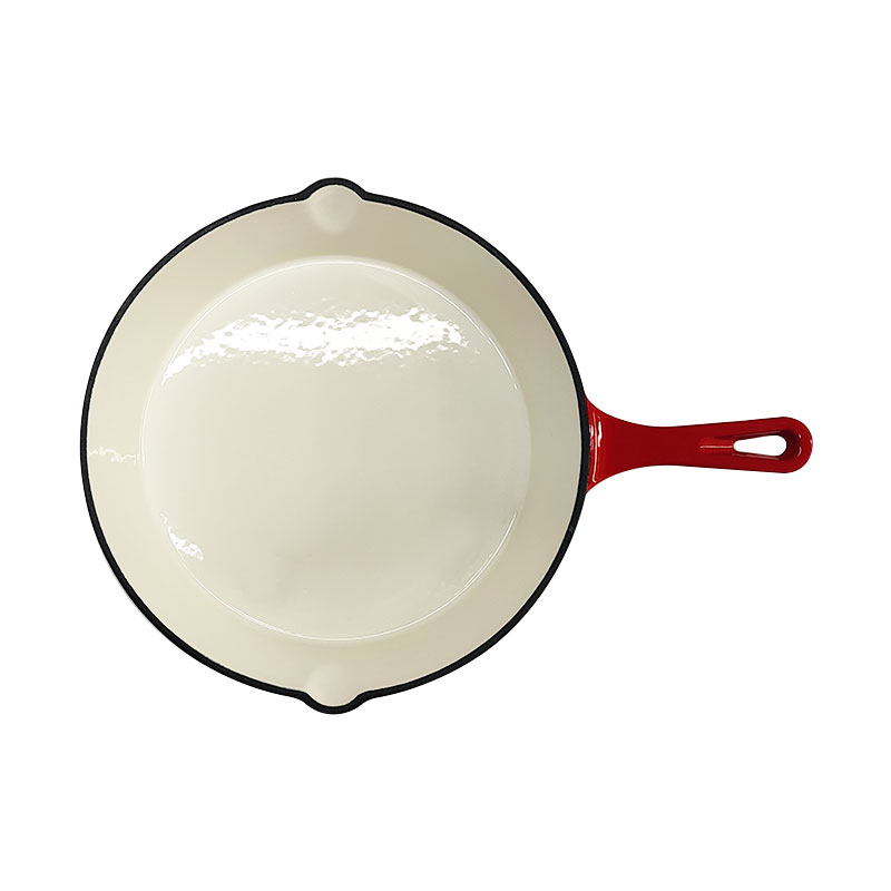 6/8/10 Inch Enameled Cast Iron Short Handle Baking Dishes-HEBEI DEBIEN TECHNOLOGY CO., LTD.Non-Stick Heat Retention