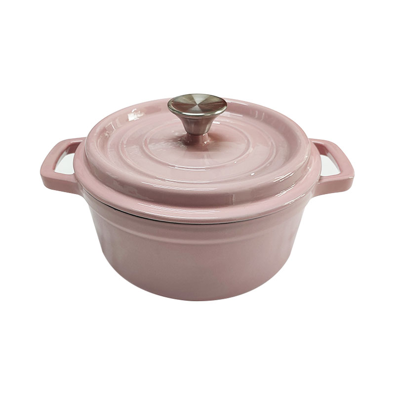 Hot Selling Premium Cast Iron Casserole  Pot With Colorful Enamel Coating For kitchen