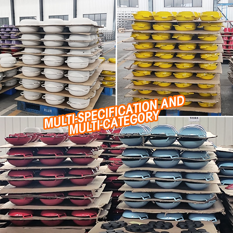 Enamelled Cast Iron Cookware Set – Even Heat, Induction-Safe