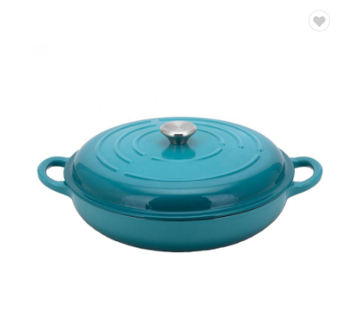 Wholesale OEM ODM Enamel Cast Iron Stew Pot & Casserole Dish