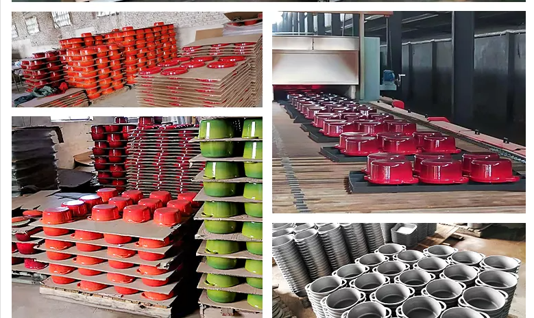 Comparing cast iron kitchenware with cooked iron kitchenware