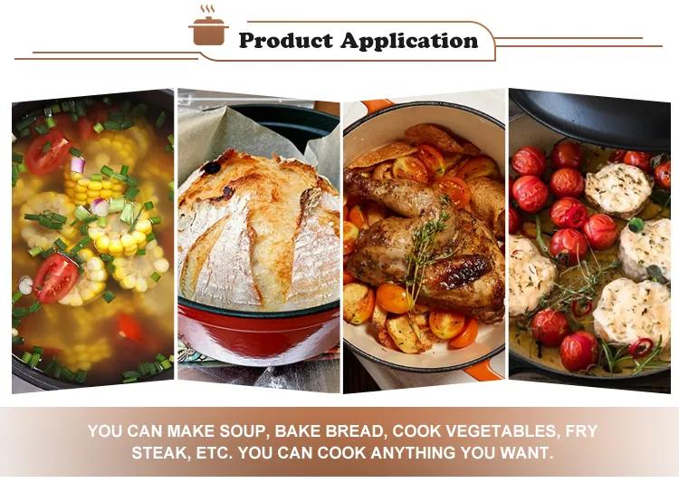 cast iron seafood pot