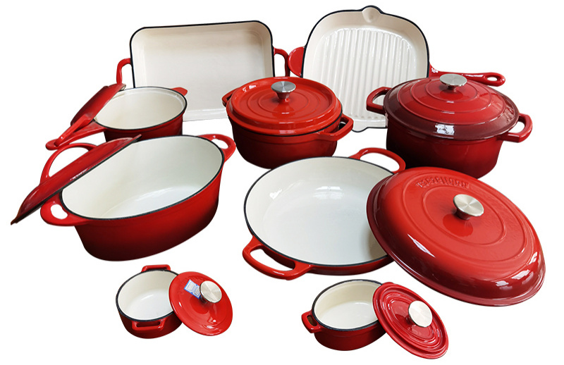 How to choose pre-seasoned cast iron cookware and enamel cast iron cookware