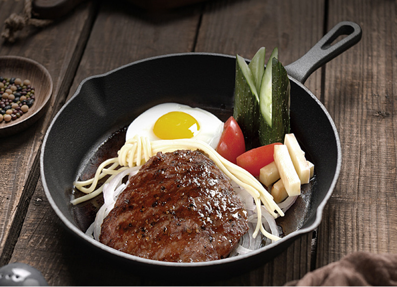 Good food helper ——pre-seasoned cast iron pot