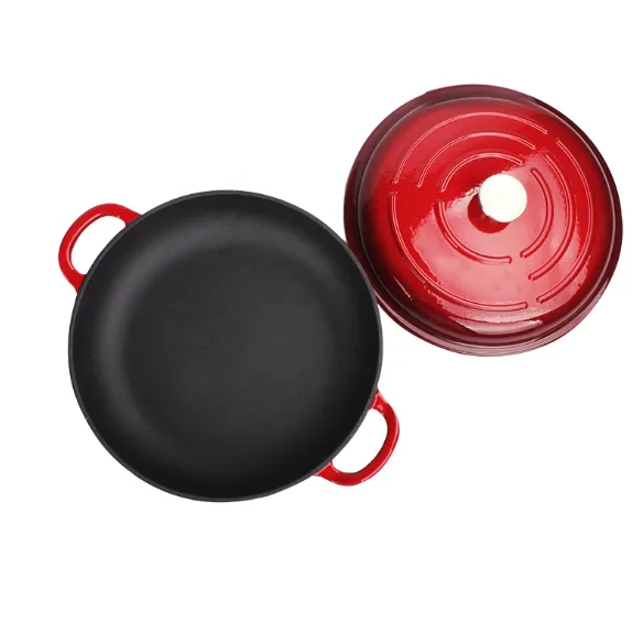 Cast Iron Shallow Casserole or Cast Iron Round Casserole?