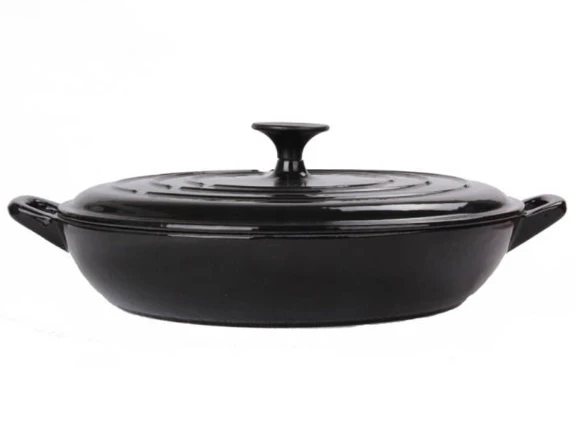Cast Iron Shallow Casserole or Cast Iron Round Casserole?