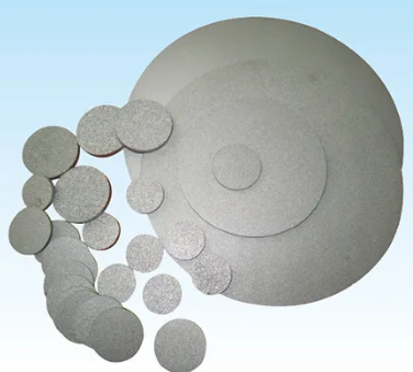 Metal Porous Filters High Precision Pores Traps Fine Particles