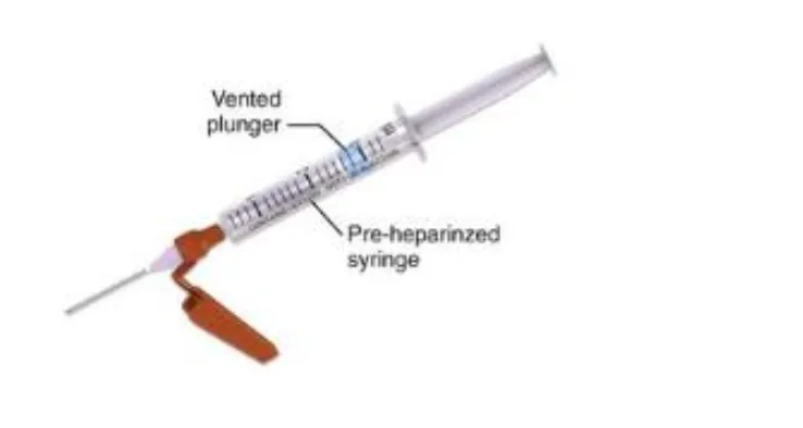 Arterial Syringe Vent