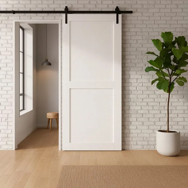 Luxury Decorative Nature Wood Modern Design Individual Solution Interior Sliding Barn Doors