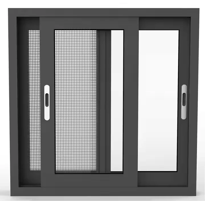 Aluminum Sliding Window With Mosquito Screen