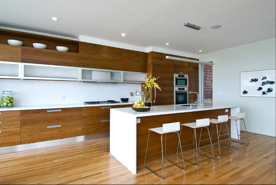 High Quality Kitchen Cabinet Modern Designs for Custom Modern Minimalist Style Cabinets