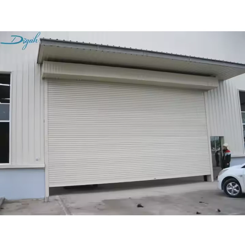 Industrial Aluminum Rolling Garage Door