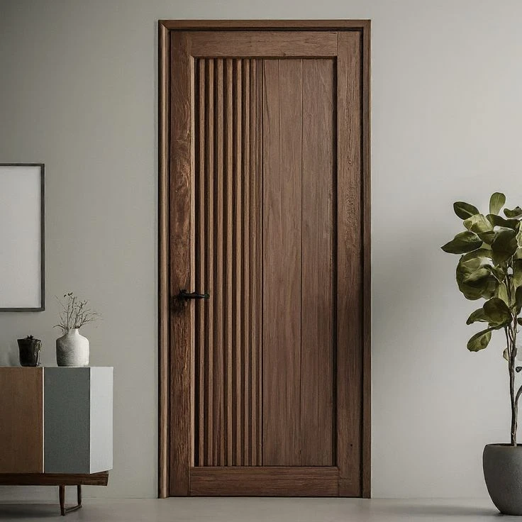 Interior Bedroom Swing Door With Private Lock