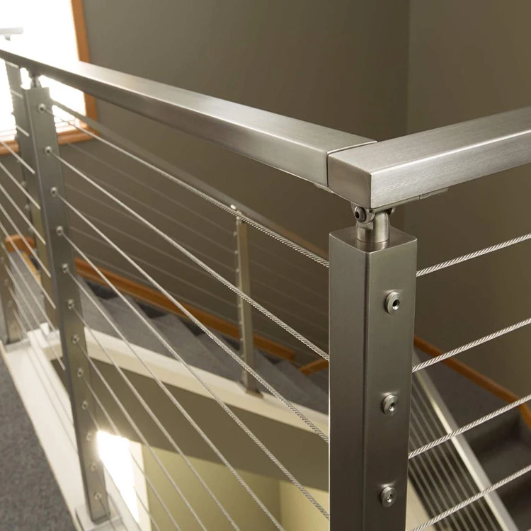 High-Tension Wire Cable Railing