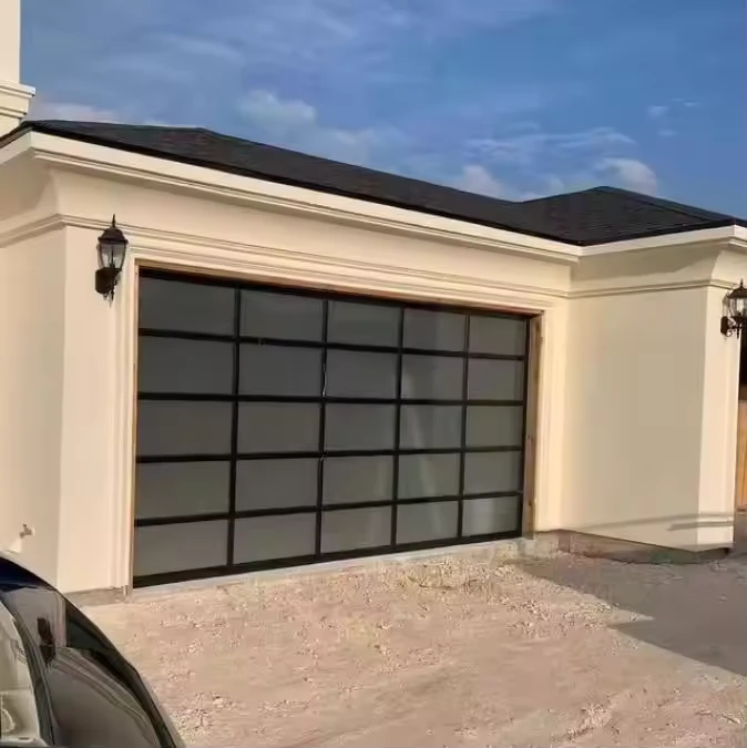Aluminum Glass Garage Door