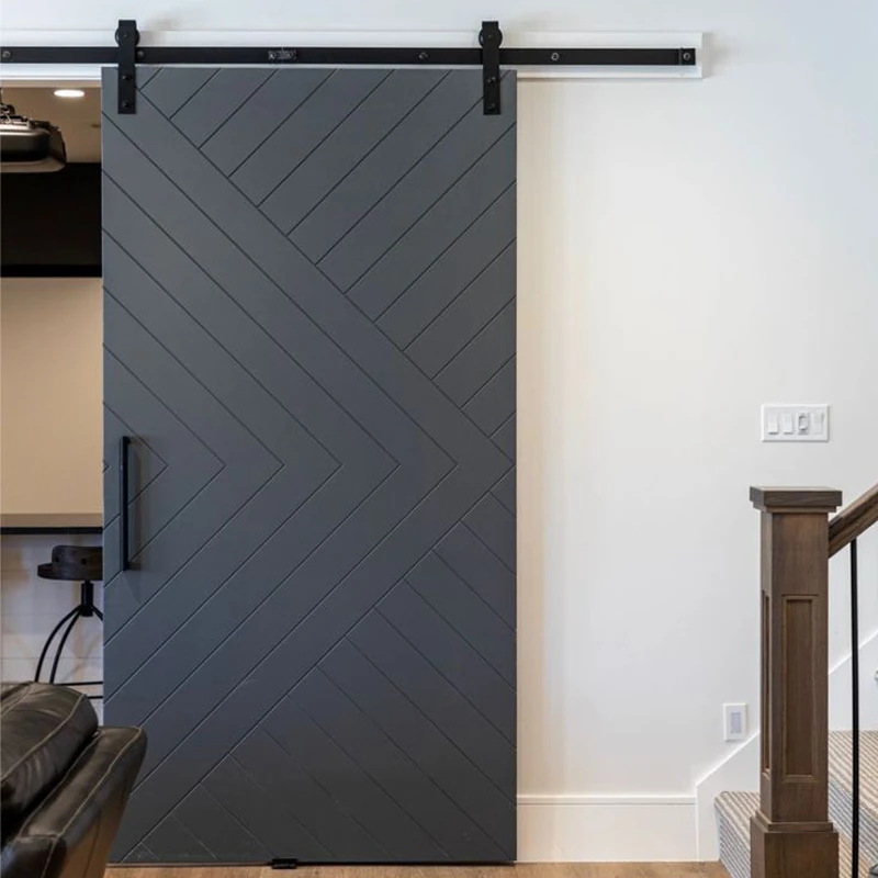 Barn Door Interior With Hardware