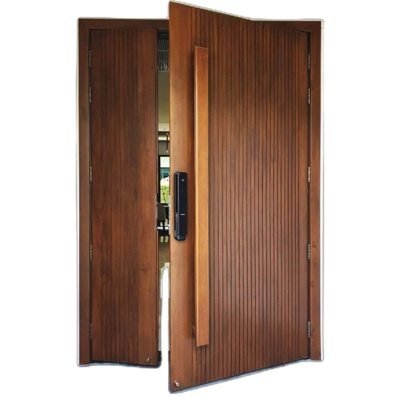 Steel Entrance Door Pivot Opening