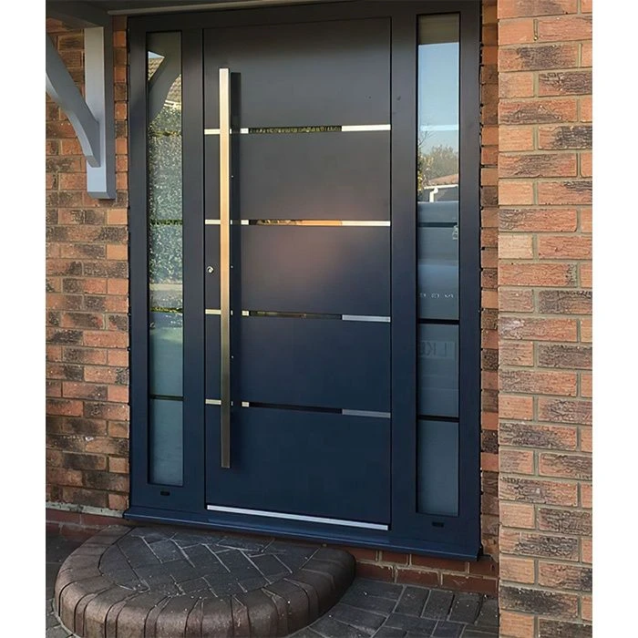 The Grand Entrance: Custom Stainless Steel Doors