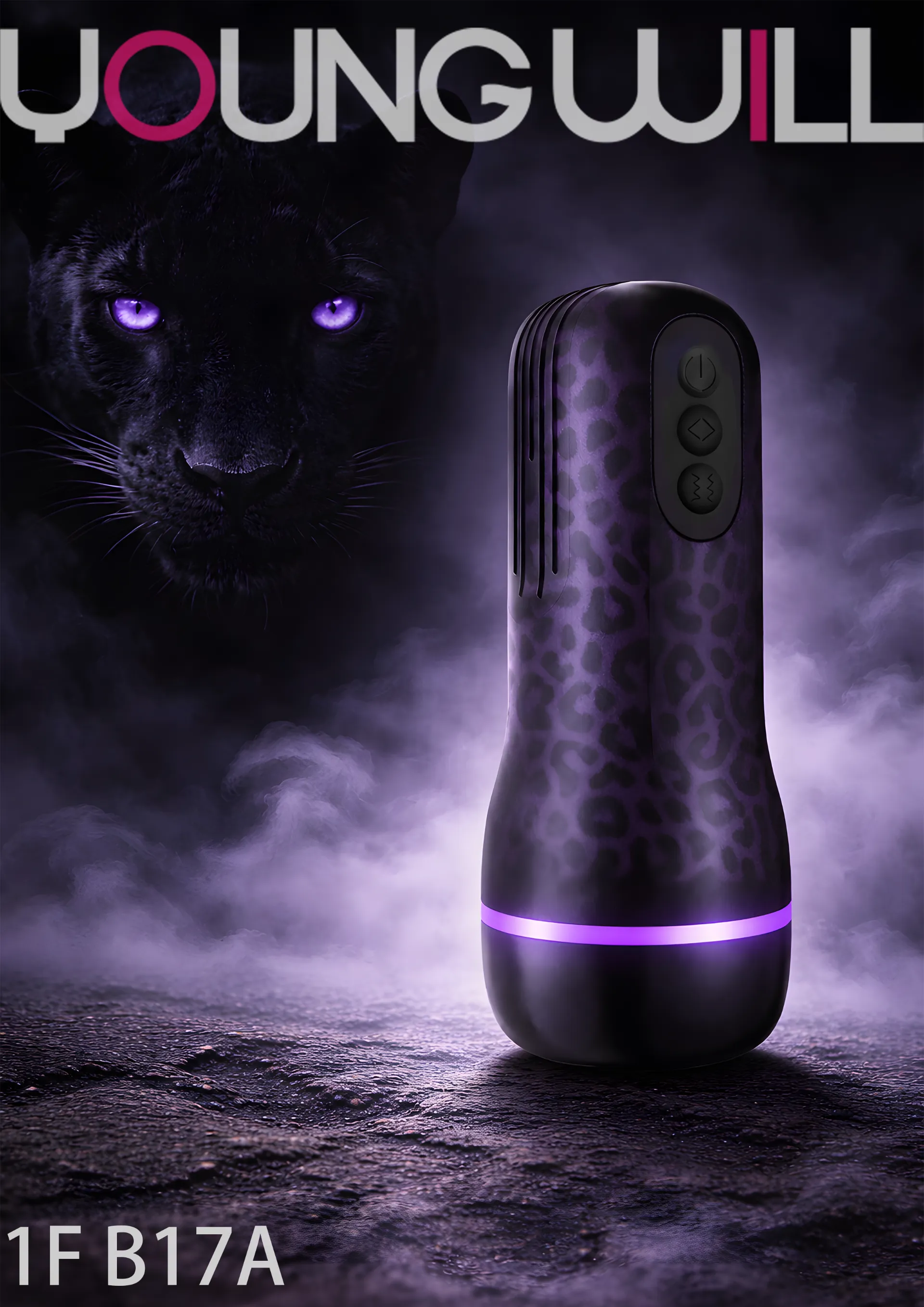 Unleash Intense Pleasure with Youngwill’s Black Panther Masturbator