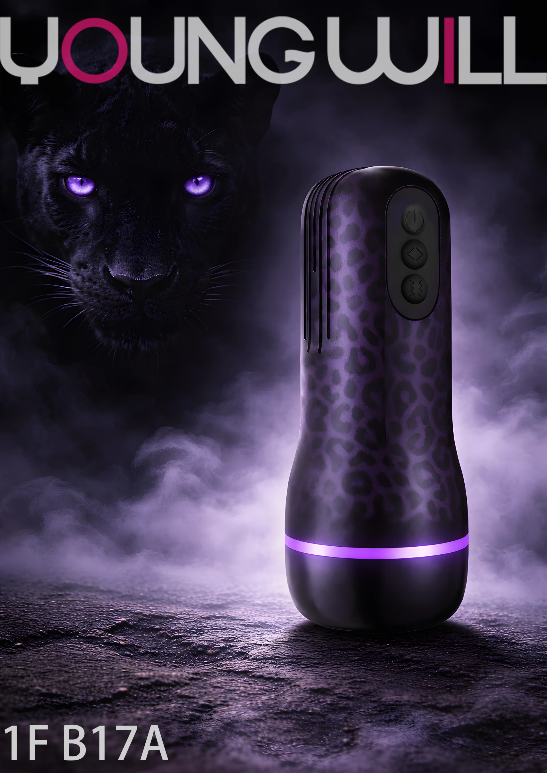 Unleash Intense Pleasure with Youngwill’s Black Panther Masturbator