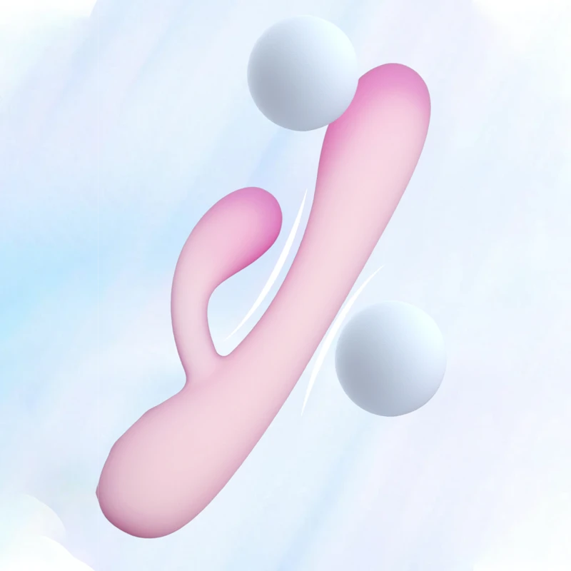 Young Will New Product Launch: Double-layer Silicone Jelly Rabbit Vibrator