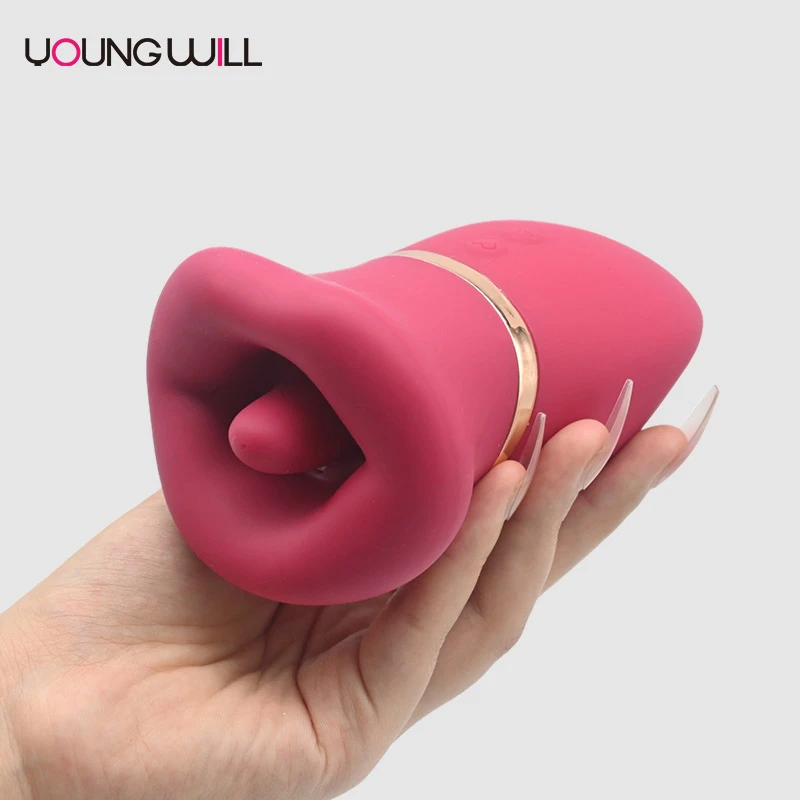 3-in-1 Clitoral Tongue Licking Vibrator