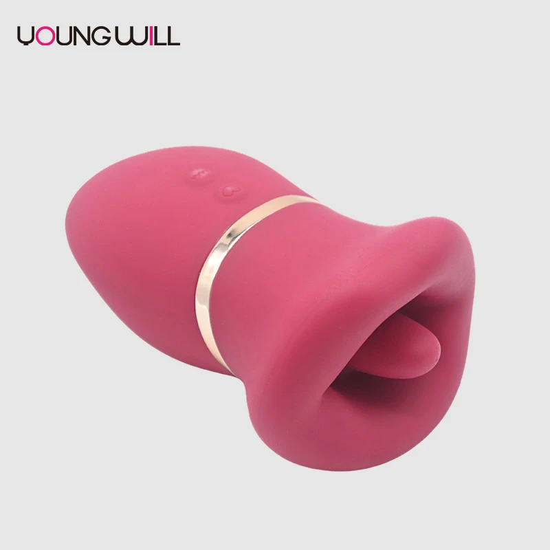 3-in-1 Clitoral Tongue Licking Vibrator