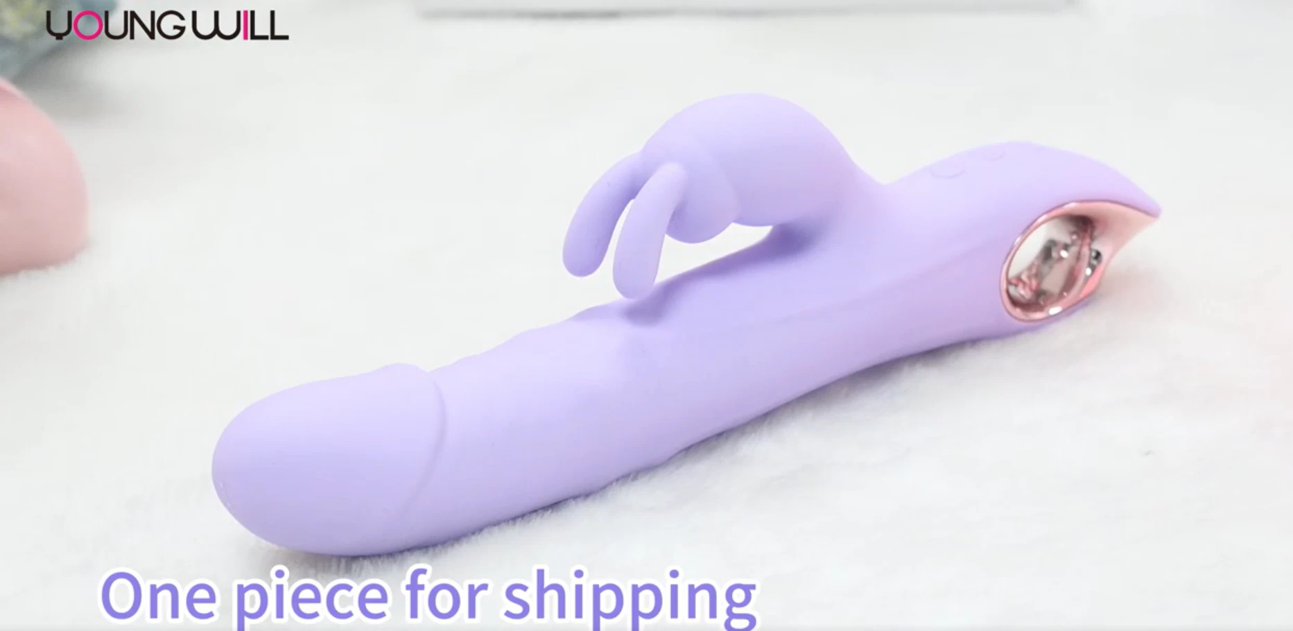 3-in-1 Telescopic Rabbit Vibrator With Rotating Beads