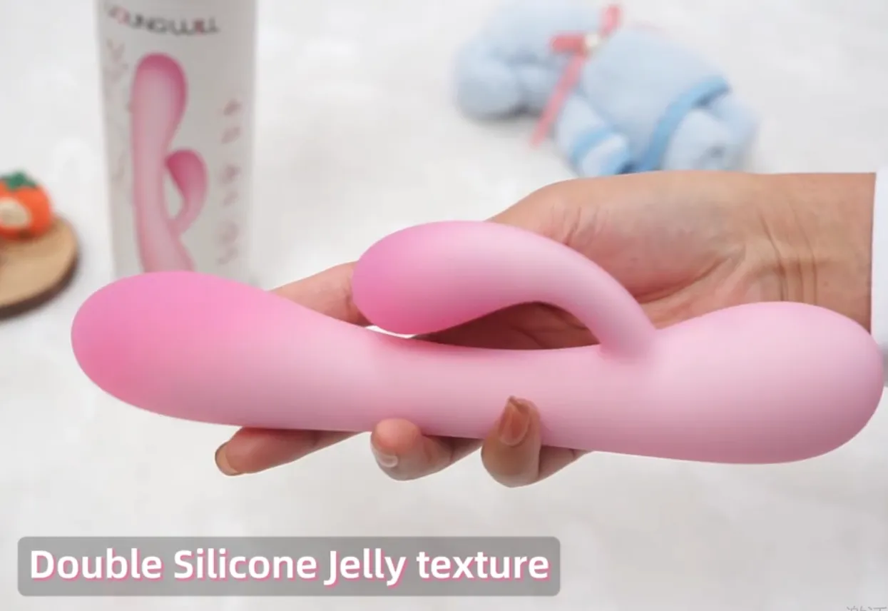 Young Will New Product Launch: Double-layer Silicone Jelly Rabbit Vibrator Young Will New Product Launch: Double-layer Silicone Jelly Rabbit Vibrator