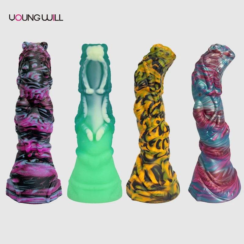 8.66 Inch Silicone Monster Dildo