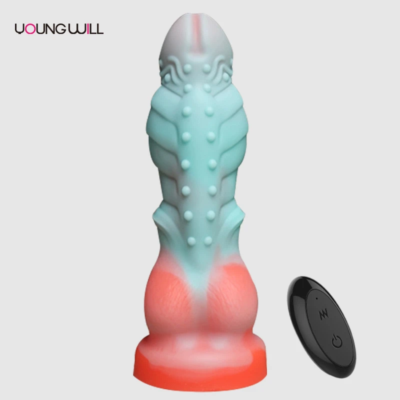 9.25 Inch Vibrating Dragon Dildo