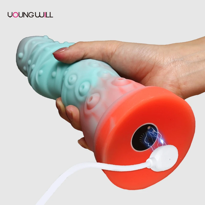 9.25 Inch Vibrating Dragon Dildo